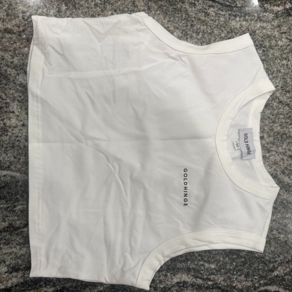 Goldhinge Crop Top